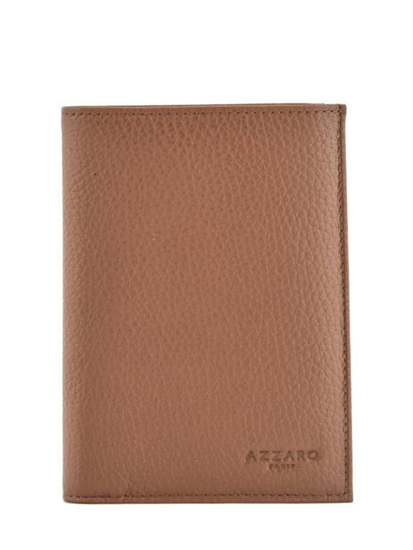 Portefeuille Cuir Azzaro Marron trigger AZ901013