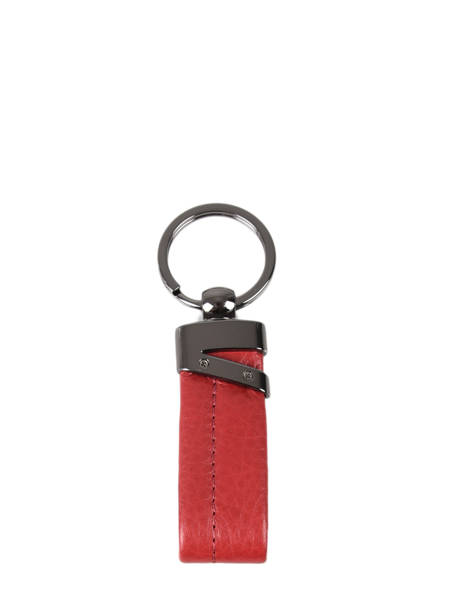 Porte-clefs Cuir Yves renard Rouge foulonne 2328 vue secondaire 1