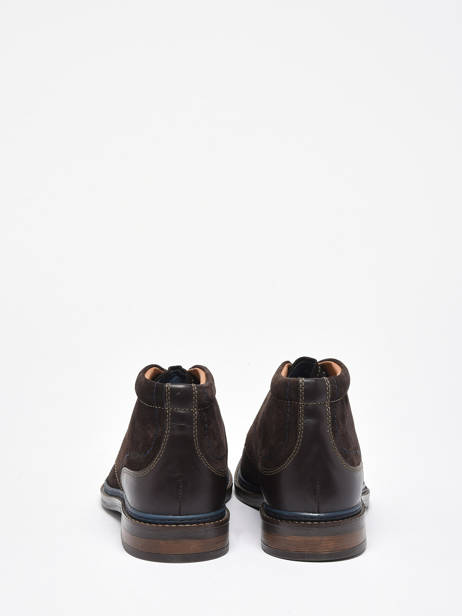 Chaussures De Ville Somme En Cuir Redskins Marron men SOMME vue secondaire 3