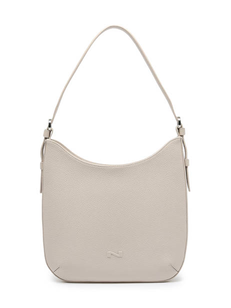 Sac Porté épaule Rumba Cuir Nathan baume Beige nathan 53