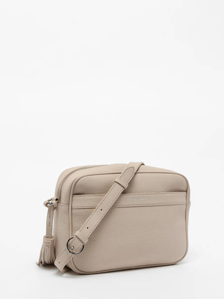 Sac Bandoulière Camera Bag Cuir Nathan baume Beige nathan 2 vue secondaire 4