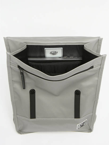 Sac à Dos 1 Compartiment Herschel Gris weather resistant 10999 vue secondaire 2