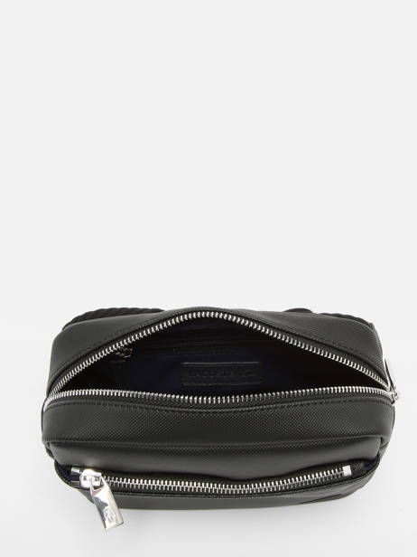 Sac Bandoulière Lacoste Noir men's classic NH4427HC vue secondaire 3